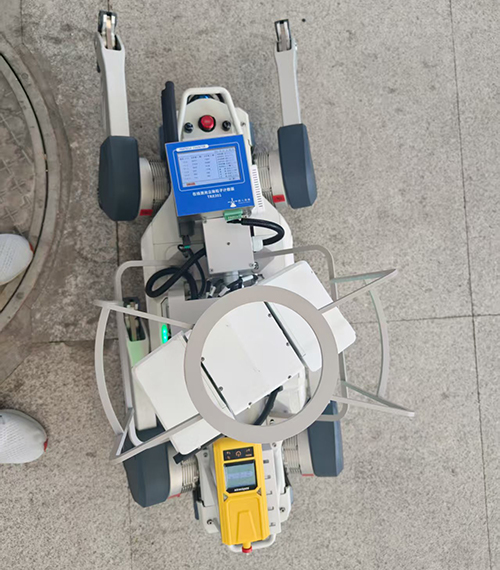 半導體巡檢機器狗集成氮氣檢測儀應用案例