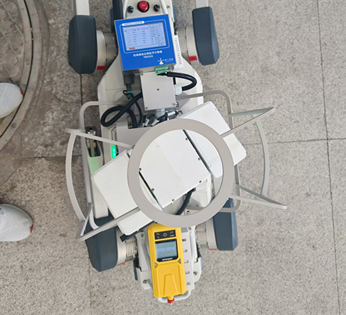 機器狗集成電石氣檢測儀應用案例